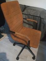 Bureau stoel Leen Bakker, Huis en Inrichting, Bureaustoelen, Ophalen, Gebruikt, Bruin