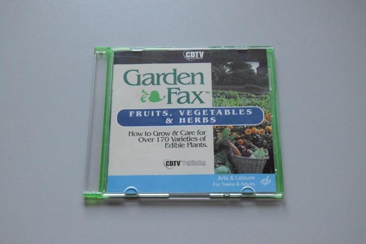 Commodore CDTV : Garden Fax - Fruits, Vegetables & Herbs, Computers en Software, Vintage Computers, Ophalen of Verzenden