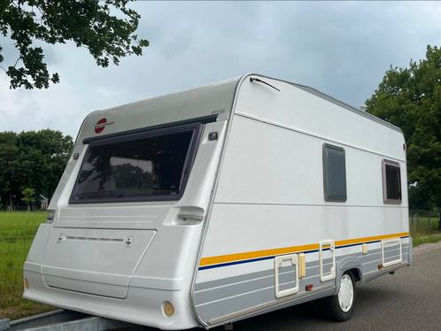 Bürstner, Caravans en Kamperen, Caravans, Particulier, tot en met 4, 750 - 1000 kg, Rondzit, Bürstner, Overige, Kachel, Ophalen