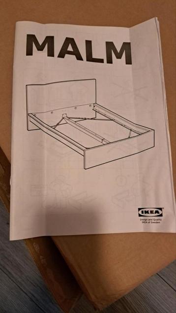 Ikea Malm Bed 160x200 + Matras - afbeelding 4