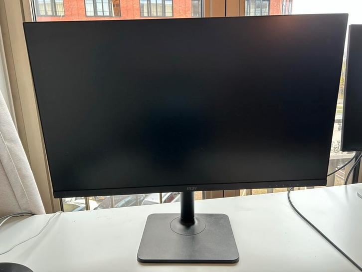 MSI Modern MD271QP 27" WQHD Monitor Beeldscherm, Computers en Software, Monitoren, Zo goed als nieuw, 61 t/m 100 Hz, HDMI, In hoogte verstelbaar