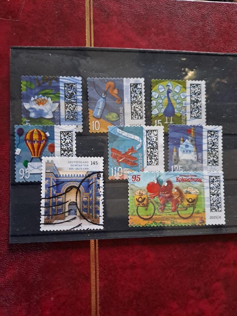 Postzegels duitsland 2025 gestempeld, Postzegels en Munten, Postzegels | Nederland, Ophalen of Verzenden