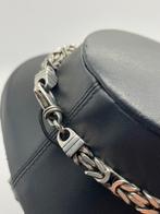 C510 Prachtige zilveren koningsketting 94 gram | 55 cm, Sieraden, Tassen en Uiterlijk, Kettingen, Ophalen of Verzenden, X, Zilver