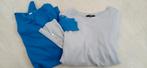 leuke licht blauwe en kobalt blauwe trui mt M/L, Kleding | Dames, Ophalen of Verzenden, Zo goed als nieuw, Blauw