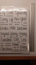 Stampinback rubber stempels, divers, Hobby en Vrije tijd, Ophalen of Verzenden, Gebruikt, EZ-mounted stempel