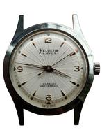 Helvetia 17 jewels incabbloc waterproof vintage horloge, Ophalen of Verzenden