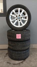 Set gebruikte zomerbanden alu Velgen BMW 3serie 2009/2012, Ophalen, Gebruikt, 16 inch, Banden en Velgen