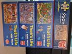 4x puzzel, Hobby en Vrije tijd, Denksport en Puzzels, Ophalen, Zo goed als nieuw