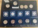 Beatrix 10 prachtige  munten Overzee  Proof, Postzegels en Munten, Munten | Nederland, Setje, Koningin Beatrix, Zilver, Ophalen of Verzenden