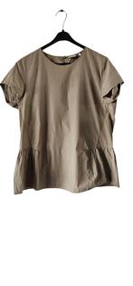 bruine blouse van Caliban maat 48 (22324), Ophalen of Verzenden