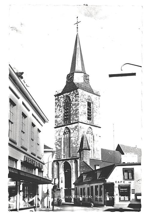 981664	Winterswijk	Gld 1968 Ned Herv Kerk	 	Gelopen met post, Verzamelen, Ansichtkaarten | Nederland, Gelopen, Gelderland, 1960 tot 1980