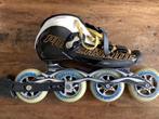 Mooie Powerslide Hawk skeelers maat44 met rem, Sport en Fitness, Skeelers, Inline skates 4 wielen, Gebruikt, Ophalen of Verzenden