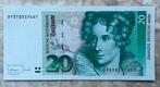 20 mark 1993, Duitsland., Postzegels en Munten, Bankbiljetten | Europa | Niet-Eurobiljetten, Verzenden, Duitsland, Los biljet