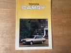 Toyota Camry Brochure - 1983 UK, Ophalen of Verzenden, Gelezen, Toyota