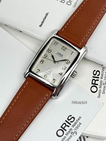 Oris Rectangular Tank 7497. Full set aankoopbon 2007 ! beschikbaar voor biedingen