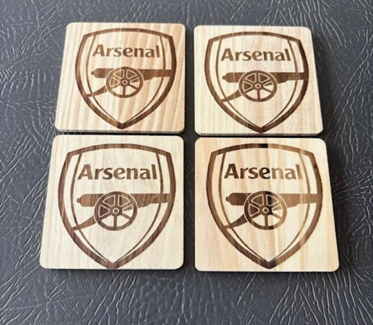Arsenal FC onderzetters, Verzamelen, Sportartikelen en Voetbal, Buitenlandse clubs, Ophalen of Verzenden