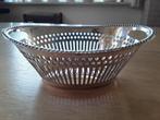 Verzilverde schaaltje  mandje Keltum, Ophalen of Verzenden, Rond, Overige materialen