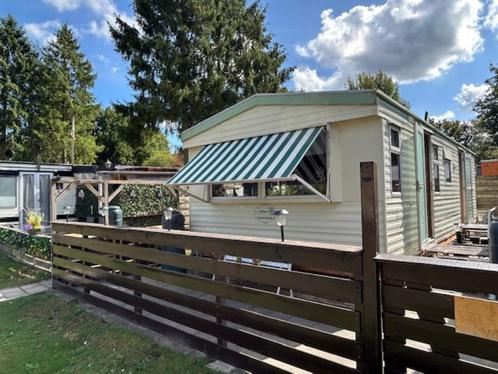 Nette stacaravan met vaste standplaats in Eext, Caravans en Kamperen, Stacaravans, tot en met 4, Ophalen