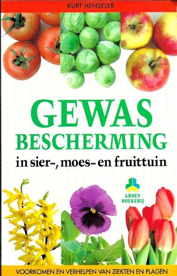 BOEK GEWAS BESCHERMING IN SIER-, MOES-EN FRUITTUIN. beschikbaar voor biedingen
