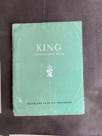 Oude KING Aardrijkskundig Nieuws Atlas - Nederland, Boeken, Atlassen en Landkaarten, Bosatlas, 1800 tot 2000, Nederland, Ophalen