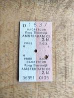 Verzameling oude treinkaartjes NS ook trajectkaart, Verzamelen, Spoorwegen en Tramwegen, Ophalen of Verzenden, Zo goed als nieuw