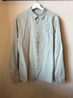 Heren overhemd lange mouwen lichtgroen XL Hallinger, Kleding | Heren, Overhemden, Ophalen of Verzenden, Zo goed als nieuw, Groen