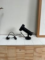 Vintage lamp jaren 70 zwart spot, Huis en Inrichting, Lampen | Spots, Ophalen of Verzenden, Zo goed als nieuw, Metaal of Aluminium
