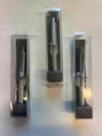 NIEUW! Glitter pennen blauw inkt 3 stuks €4,99, Verzamelen, Pennenverzamelingen, Overige merken, Balpen, Nieuw, Met doosje