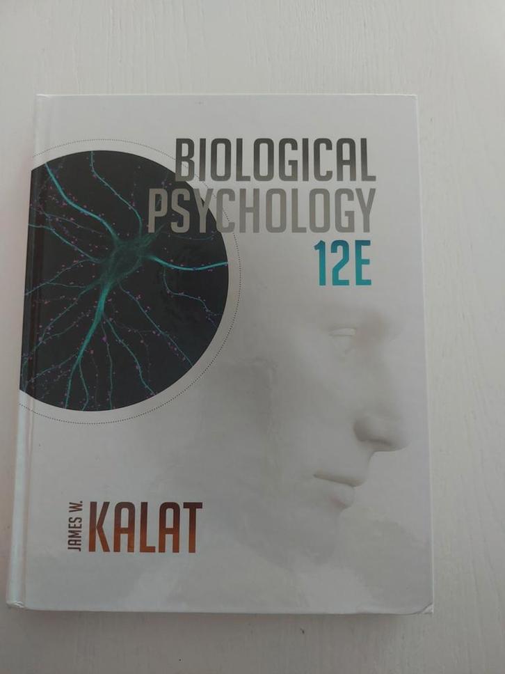 Biological Psychology 12E - James W. Kalat, Boeken, Psychologie, Zo goed als nieuw, Functieleer of Neuropsychologie, Ophalen of Verzenden