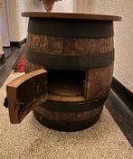 Klein houten wijnvat/whiskyvat mini bar tafeltje, Ophalen, Gebruikt, Minder dan 50 cm, 50 tot 100 cm