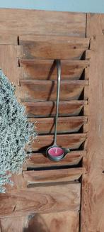 Antieke gero alpacca verzilverde sauslepel, Ophalen of Verzenden