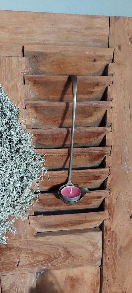 Antieke gero alpacca verzilverde sauslepel, Antiek en Kunst, Antiek | Bestek, Ophalen of Verzenden