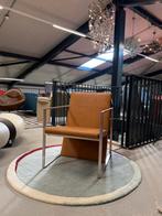 Nieuw Arco Spine Fauteuil Cognac leer design stoel