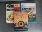 3 nieuwe kookboeken (franse- & italiaanse keuken + garnalen), Nieuw, Ophalen of Verzenden