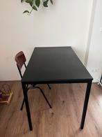 Ruime Eettafel/Bureau zeer goede staat, zwart IKEA Sandsberg, Huis en Inrichting, Tafels | Eettafels, Ophalen, 100 tot 150 cm
