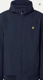 Softshell jack met capuchon Lyle & Scott Navy blauw XXL, Verzenden, Zo goed als nieuw, Overige maten, Blauw