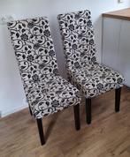 Twee eettafel stoelen, Huis en Inrichting, Ophalen, Hout, Gebruikt, Twee