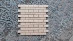 Mozaiek tegels glas beige 3 dozen, Doe-het-zelf en Verbouw, Tegels, Overige materialen, Wandtegels, Nieuw, Ophalen of Verzenden
