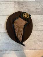 Vintage Militaire Baret, Antiek en Kunst, Verzenden, Heren