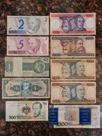 10 x bankbiljetten Brazilië Real Cruzados Cruzeiros, Ophalen of Verzenden, Buitenland, Bankbiljetten