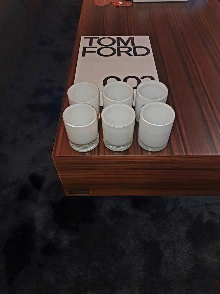 Set echte ERIC KUSTER waxinelichthouders!, Huis en Inrichting, Woonaccessoires | Kandelaars en Kaarsen, Zo goed als nieuw, Minder dan 25 cm