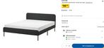 IKEA SLATTUM bed 140 in perfect condition, Huis en Inrichting, Slaapkamer | Bedden, Ophalen, Tweepersoons, 140 cm, Zo goed als nieuw