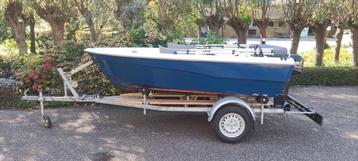 Terhi micro fun 320 boot sloep bimini Mercury buitenboordmot beschikbaar voor biedingen