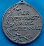 Pruisen - Eremedaille van 't Pruisische Rode Kruis 1917-1921, Postzegels en Munten, Penningen en Medailles, Verzenden, Overige materialen