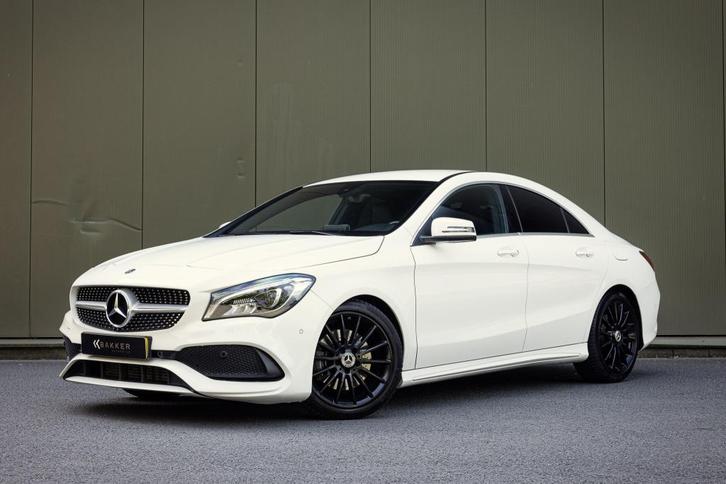 Mercedes-benz CLA 220 D 4MATIC CLA, Auto's, Mercedes-Benz, Bedrijf, CLA, Diesel, Euro 6, Sedan, Automaat, Geïmporteerd, Wit, Zwart