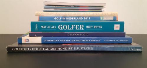 Golfatlas v/d wereld + Diverse Golf Boekjes 6x( 3 kleine ) !, Boeken, Sportboeken, Zo goed als nieuw, Balsport, Ophalen of Verzenden