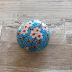 Cloisonné Pillendoosje met Bloemen, Antiek en Kunst, Antiek | Emaille, Ophalen of Verzenden