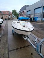 Atlanta trailer icl 4 meter boot 28 pk in bun 35 km per uur, Watersport en Boten, Ophalen of Verzenden, Zo goed als nieuw