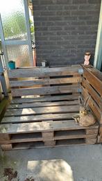 Pallet bankje (hoek), Ophalen, Gebruikt