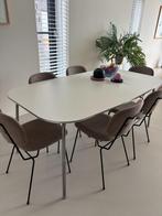 Vintage Ikea eettafel rechthoek met afgeronde hoeken, Huis en Inrichting, Tafels | Eettafels, Ophalen, Gebruikt, 50 tot 100 cm